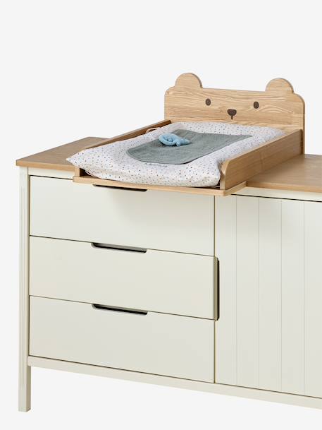 OURSON wooden changing table wood 