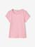 Pack of 3 short-sleeved T-shirts for girls beige 