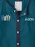 Personalised boy's apron dark green 