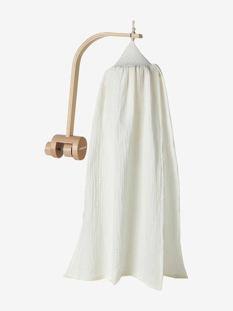 FSC® 100% wooden doll's bed canopy white 