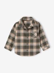 Baby-Chequered Flannel Shirt for Babies