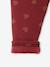 Fleece lined leggings for babies night blue+rosy+terracotta 