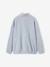 Boys fleece sweatshirt with funnel neck marl grey 