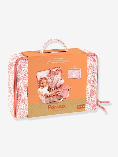 Vanille Suitcase, Doll + Accessories, by DJECO blue+rose+white 