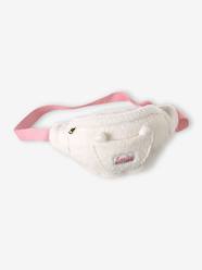- Corduroy Bumbag with Cat Design for Girls