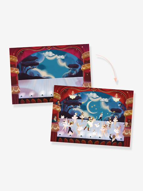 Rub-on transfers petit rat de l'opéra DJECO light pink 
