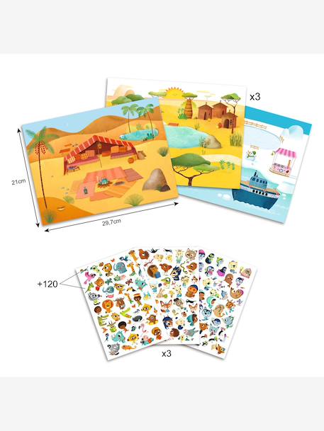 Savannah, Desert , North Pole Decals & Decorations, by DJECO Multi 