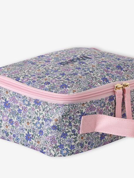 Personalised snack bag soft lilac 