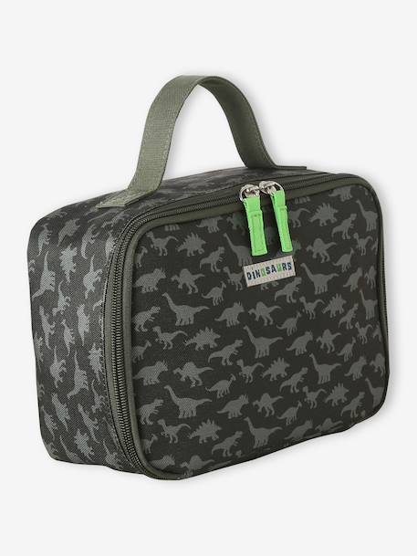 Personalised snack bag for boys khaki 