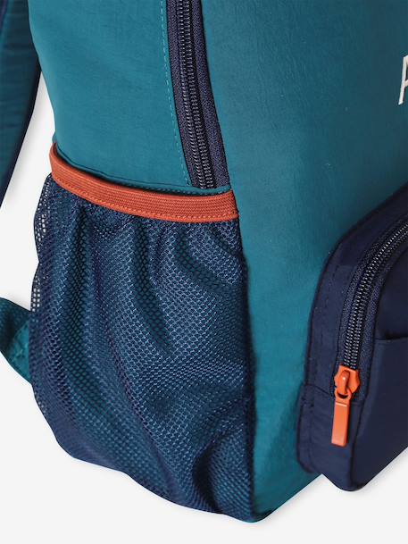 Customisable backpack for boys dark green 