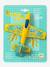 DJECO Fire jet glider plane yellow 