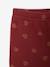 Fleece lined leggings for babies night blue+rosy+terracotta 