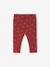 Fleece lined leggings for babies night blue+rosy+terracotta 