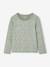 Pack of 3 long-sleeved T-shirts for girls old rose 