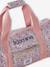 Personalised sports bag candy pink 
