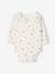 Pack of 2 long-sleeved newborn bodysuits cappuccino+pale pink+sage green 