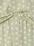 Pack of 2 long pyjamas for girls sage green 