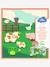 DJECO repositionable farm animal stickers red 