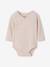 Pack of 5 long-sleeved bodysuits for baby boys sky blue 