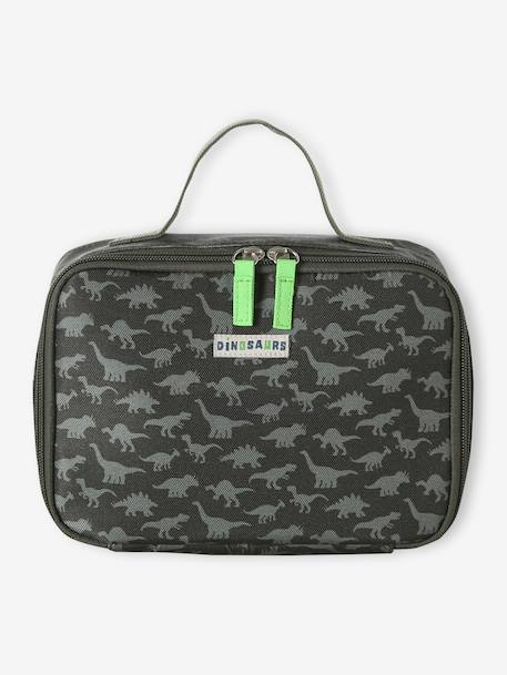 Personalised snack bag for boys khaki 