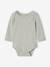 Pack of 3 long-sleeved bodysuits for baby pale pink 