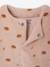 Pack of 2 newborn sleepsuits beige 