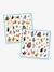 160 fluffy friends stickers blue 