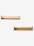Set of 2 Book Shelves gold 
