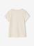 Pack of 3 short-sleeved T-shirts for girls beige 