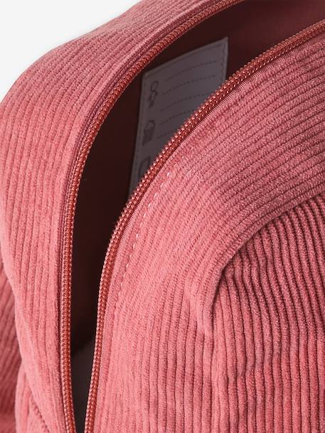 Personalised baby girls backpack old rose 