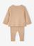 Unisex Combo: Jersey Knit Top & Trousers for Babies aqua green+beige+sage green+WHITE LIGHT SOLID 