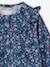 Customisable smock for girls deep blue 