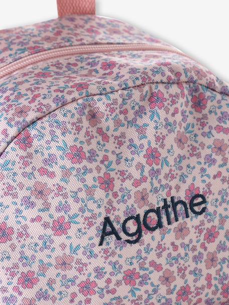 Personalised kids' backpack candy pink 