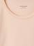 Pack of 3 long-sleeved T-shirts for girls old rose 