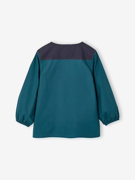 Personalised boy's apron dark green 