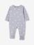 Pack of 2 baby sleepsuits with back opening sky blue 