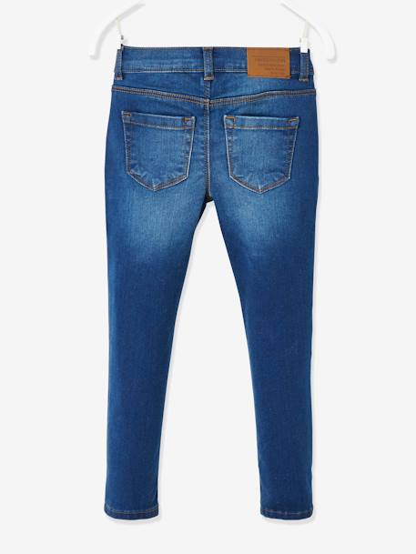 Skinny Leg Jeans for Girls Light Denim Blue 