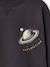 Long-sleeved T-shirt with slogan print for boys anthracite+pistachio+yellow 