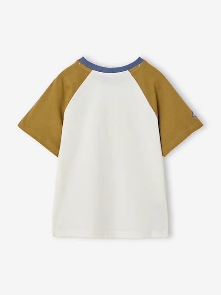 Short-sleeved T-shirt for boys khaki 