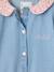 Customisable smock for girls denim blue 