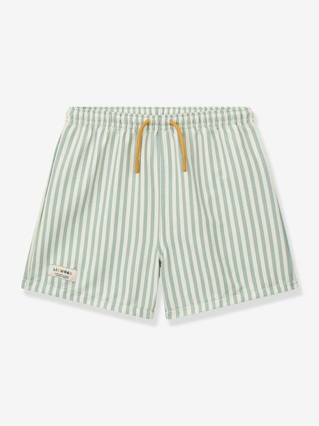 Duke Stripe swim shorts green 