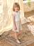 2-in-1-Effect Dress for Girls ecru+indigo+pale pink+striped pink 