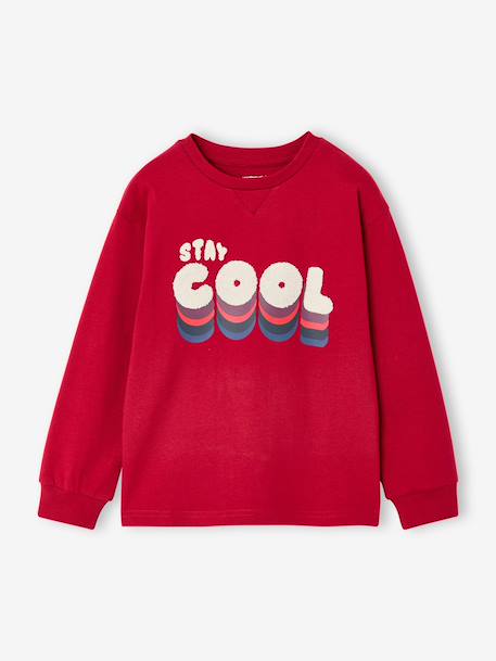 Long-sleeved T-shirt for boys red 