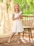 Girls’ Cotton Broderie Anglaise Dress white 
