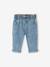 Mom jeans for baby girls stone 