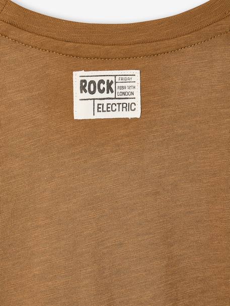 Long-sleeved T-shirt for boys cappuccino 