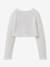 Short buttoned bolero white 