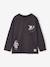 Long-sleeved T-shirt with slogan print for boys anthracite+pistachio+yellow 