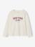Long-sleeved T-shirt for girls ecru 