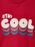 Long-sleeved T-shirt for boys red 